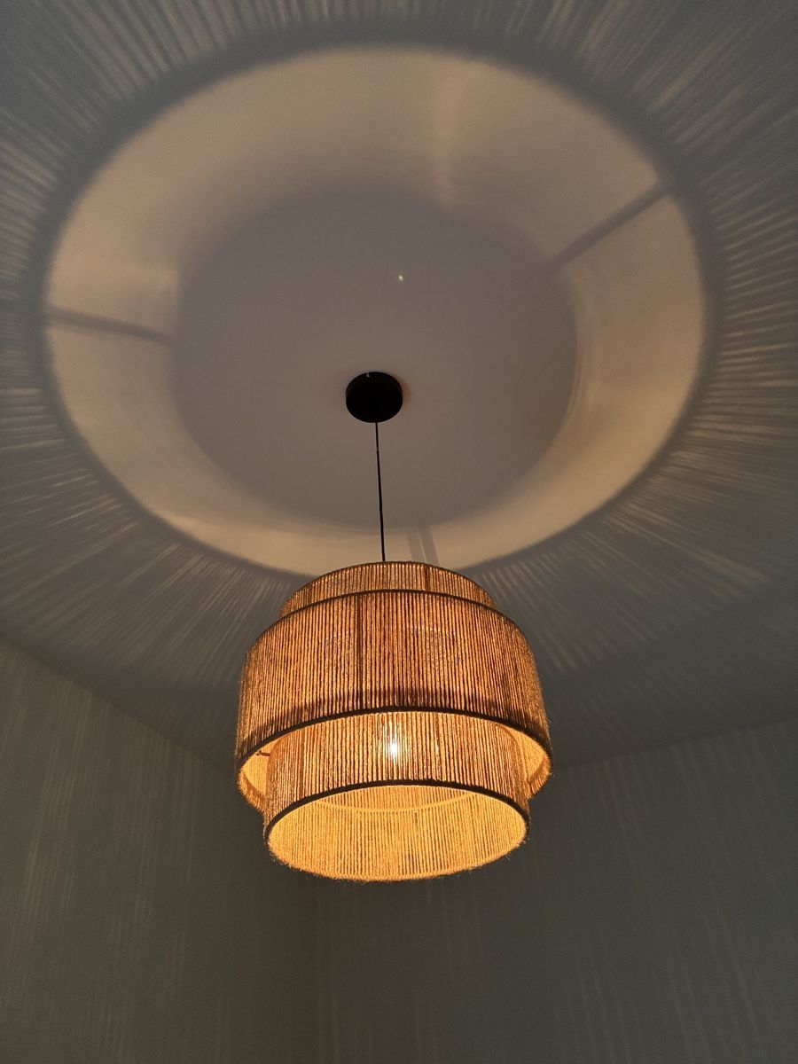 Westwing Lampadari & plafoniere: Westwing Hängelampe Korbgeflecht braun – Usato da Oftringen venduto da westman 1
