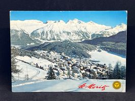 St. Moritz mit Piz Languard