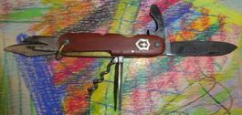 Militär Sackmesser mit CH Kreuz (ohne Bezeichnung)