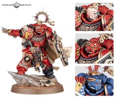 Warhammer 40.000 Space Marine Captain with Relic shield