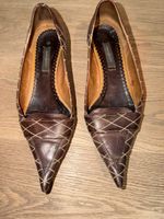 NAVYBOOT Pumps Leder braun Grösse 38