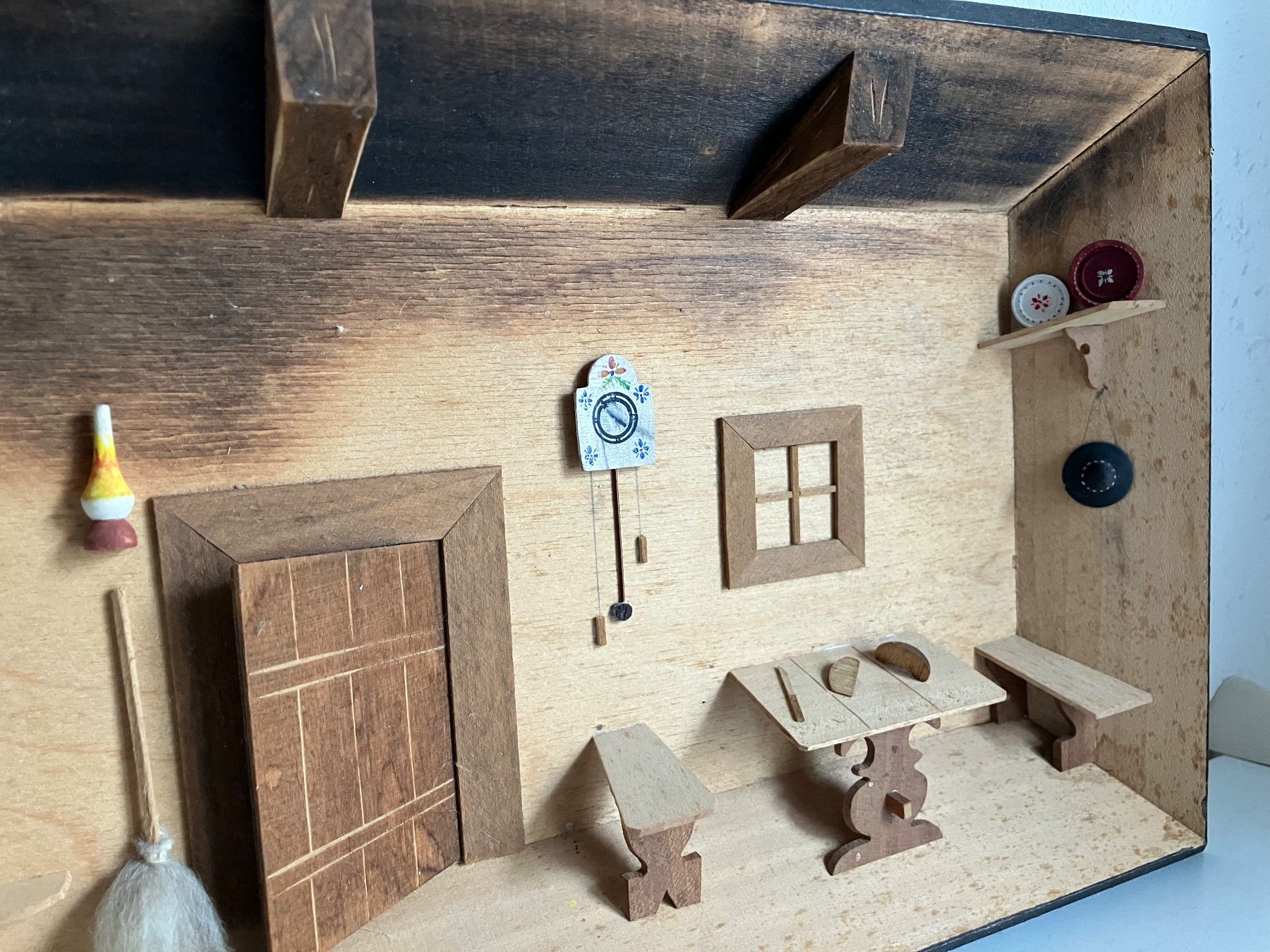Tutte le decorazioni: Alte Bauernstube Diorama Kunst Wand Dekor – Usato da Niederglatt ZH venduto da maggie25 2