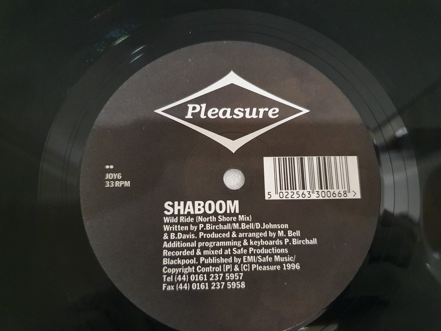 Schallplatten: Shaboom – Wild Ride (House) – Gebraucht aus Uster von Vinyl-Leidenschaft 4