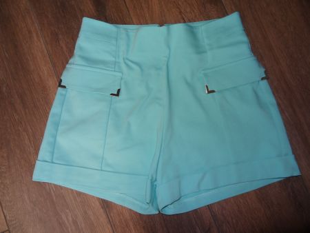 Shorts Morgan turquoise taille 38 neuf