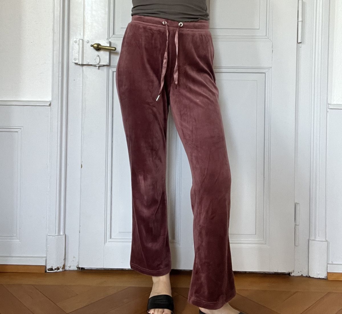 Hosen: Samt Hose, dunkelrosa – Gebraucht aus Bern von sosophie 1