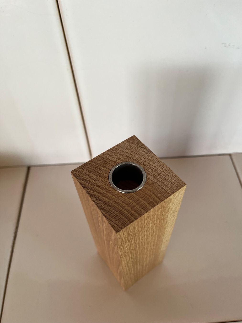 Kerzenständer: moderner Kerzenständer, Holz, Metall – Neu und originalverpackt aus Hinwil von maf_5gzt 3