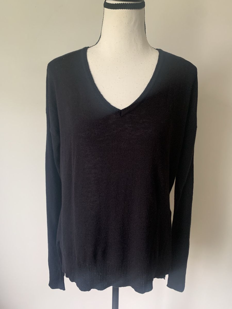 Gestuz Pullover & Sweatshirts: Gestuz Pullover dunkelblau Gr. XS, Viskose/Kaschmir – Neu (gemäss Beschreibung) aus Regensdorf von secondchancefashion