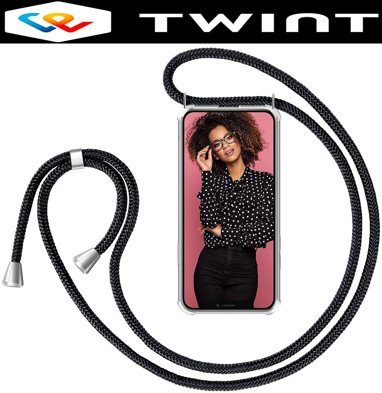 Cover & Protezioni schermo: iPhone 13 PRO MAX Hülle Etui KETTE Case CLEAR Cover NECKLACE – Nuovo e nell'imballaggio originale da Volketswil venduto da coverandmore