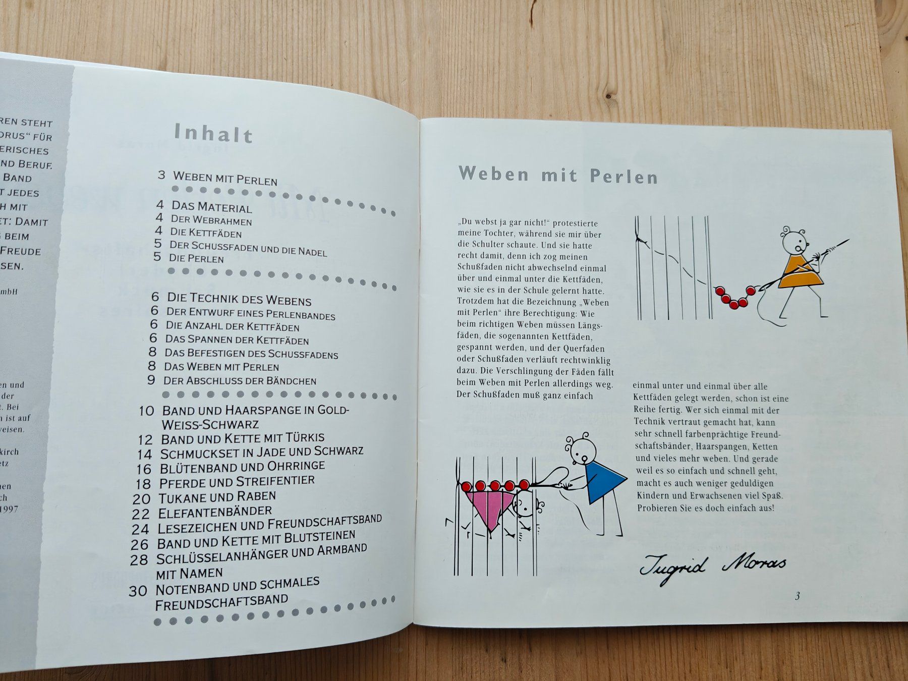 Livres: Mit Perlen weben / Freundschaftsbänder .... - Ingrid Moras – D'occasion à Muttenz par Negnuja 1