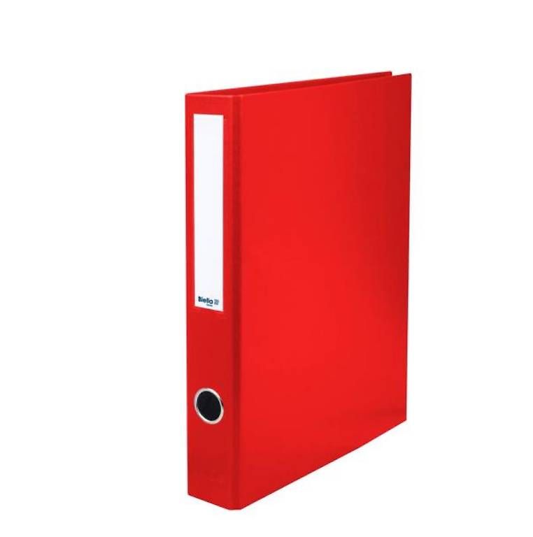 Biella Raccoglitori: 4 Stk. Ringbuch/Ordner Dinor-Quatro A4, rot – Nuovo e nell'imballaggio originale da Necker venduto da liq24