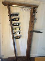 Holz Weinregal Unikat