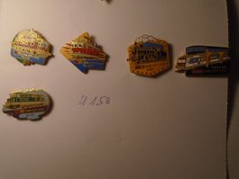 5 ver. SBB CFF FFS Pins von Schweizer Bahnen! (U158)
