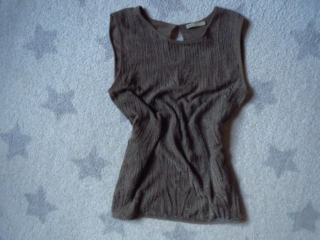 stylische NILE Damen Shirt Bluse / Oberteil / Top Gr L