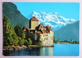 Château de Chillon et Dents du Midi