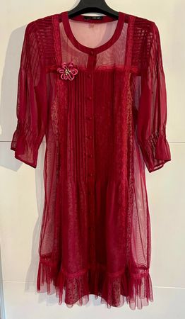 LIU-JO Kleid, bordeauxrot, Grösse S, top Zustand & elegant