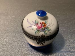 Kleine Antike Porzellandose Limoges Ki3 /10