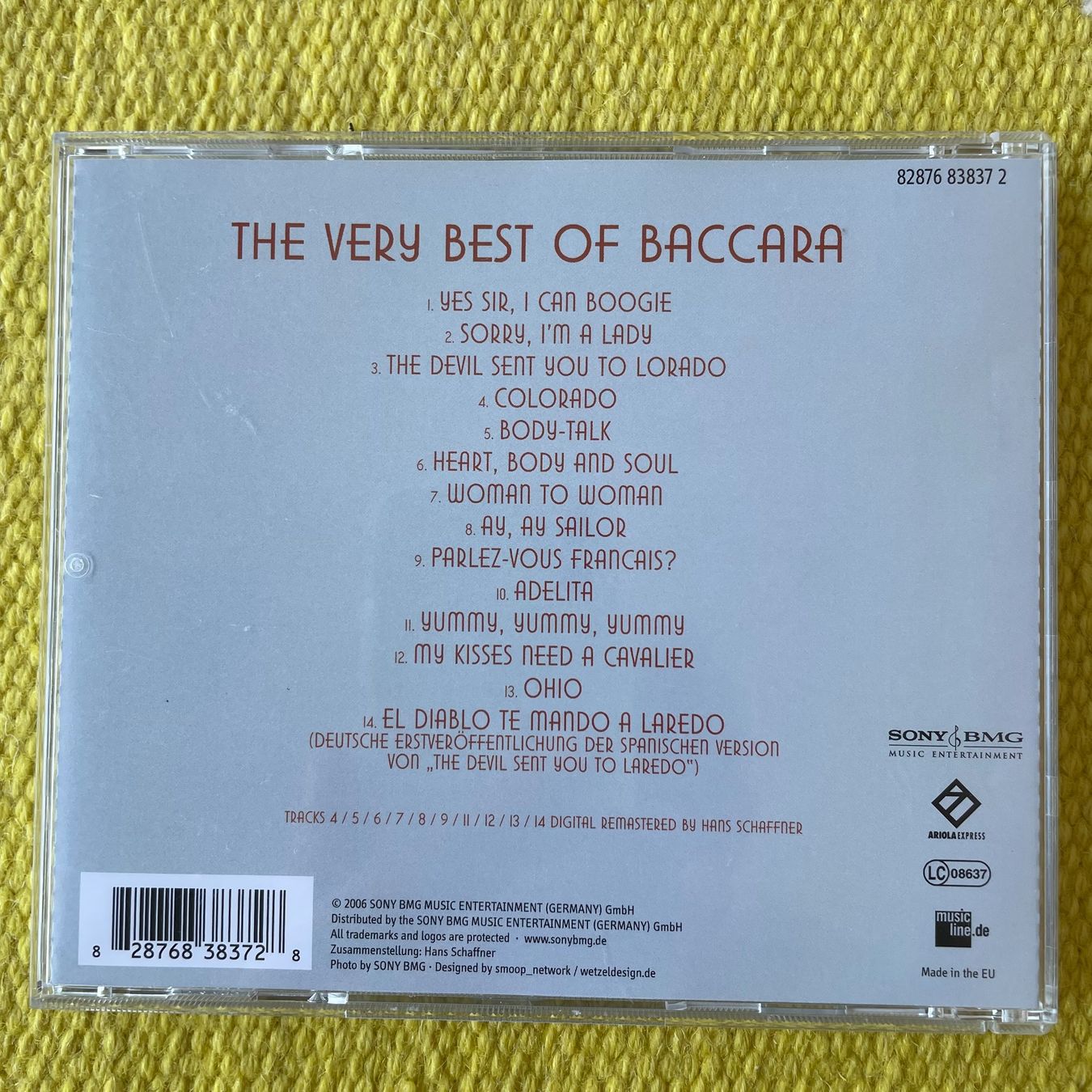CDs: BACCARA-BEST OF – Gebraucht aus Rorschacherberg von CD-Roli 1