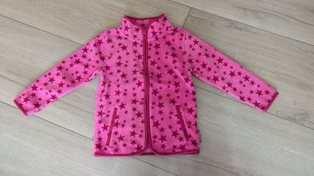 Fleecejacke pink Sterne Grösse 104 Playshoes