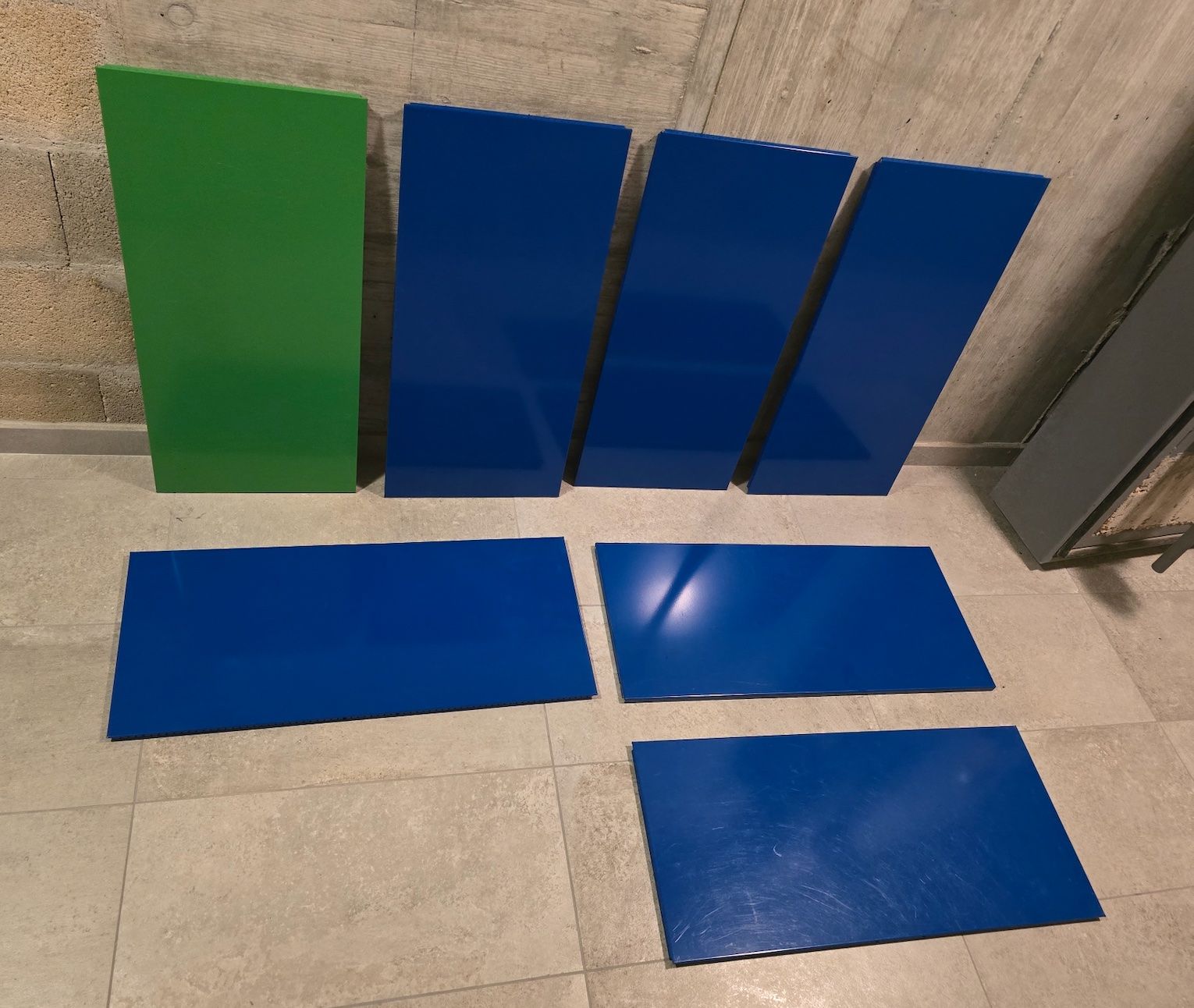 Regale: Lots pièces USM Haller – Gebraucht aus Bercher von Corta135