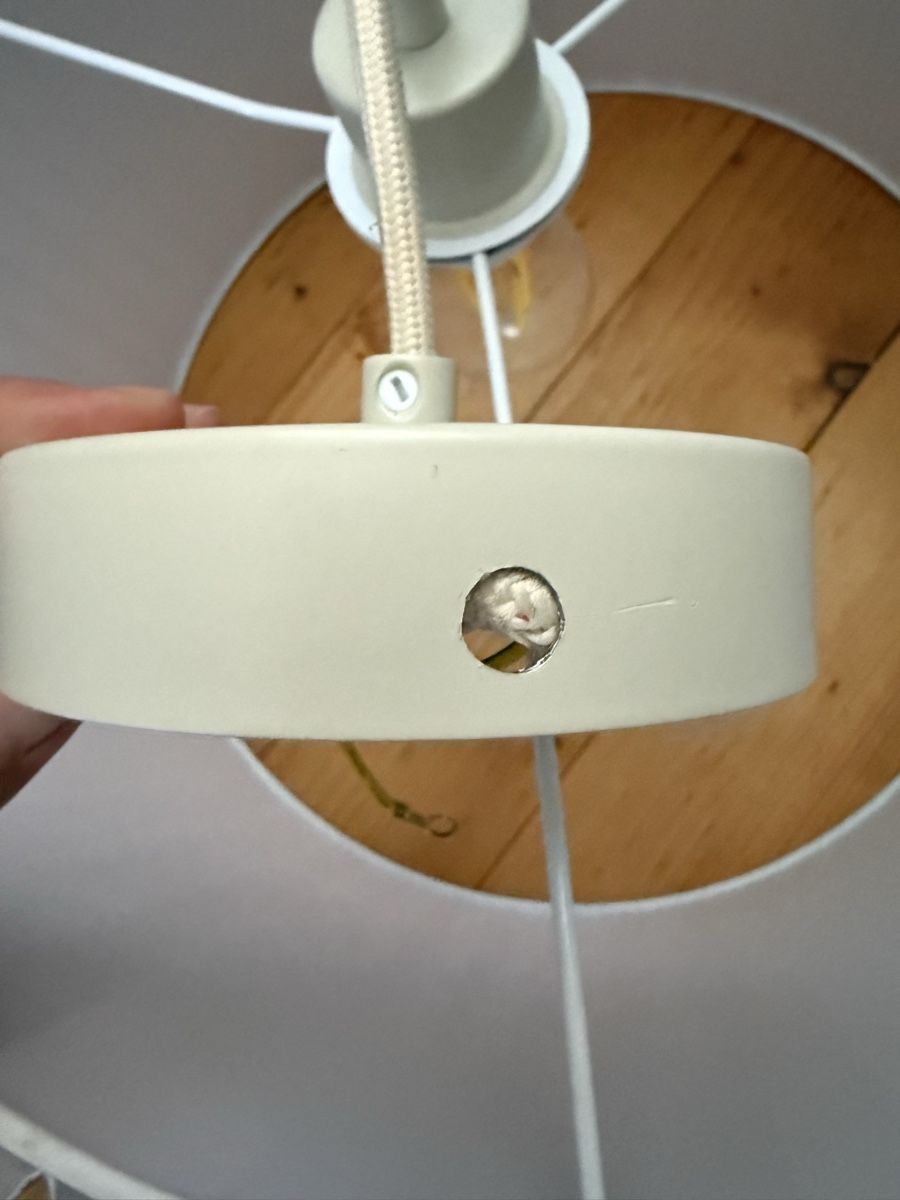 Lampadari & plafoniere: Deckenleuchte gerippt weiss gebraucht – Usato da Langenthal venduto da Nina_Leonie 5