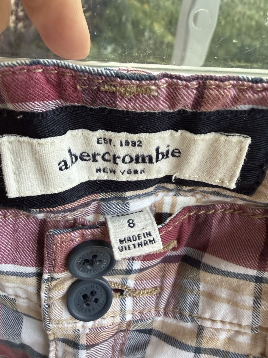 Abercrombie Pantaloni: Abercrombie Shorts kariert – Usato da Minusio venduto da KaLo911 2