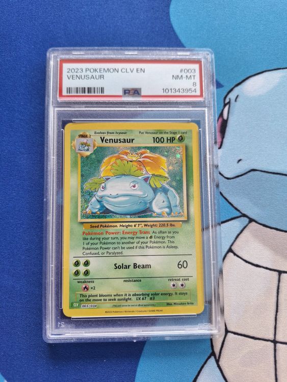 Venusaur 088/087 Pure grading 9.5