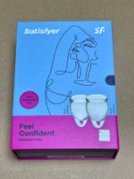 Satisfyer Menstruationstassen Set 15ml 20ml NEU Ungebraucht!