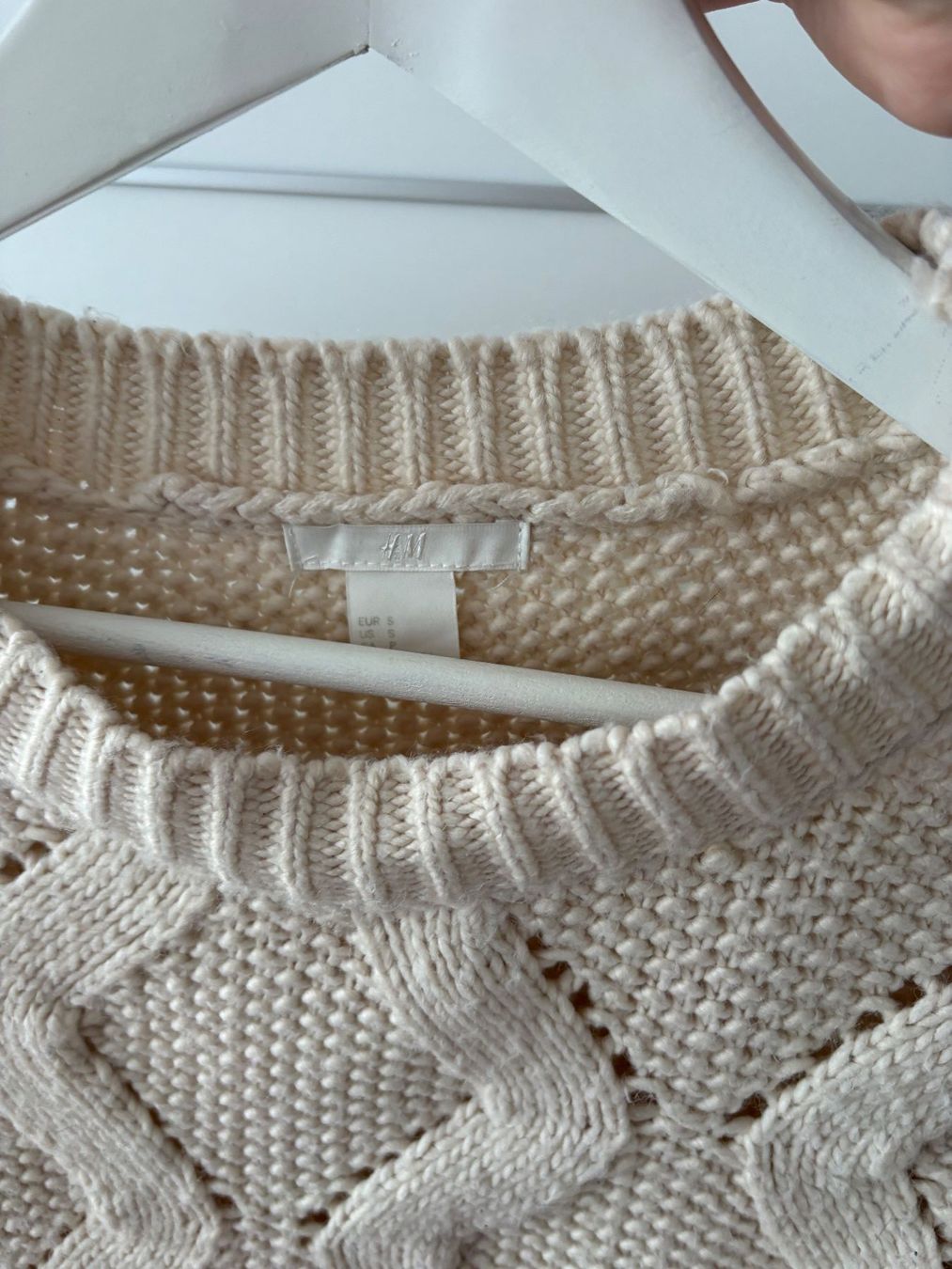 H&M Maglioni & Felpe: H&M Strickpullover, Beige, Gr. M, neuwertig, Herbst 🍂 – Usato da Andwil SG venduto da mia_ryy5 3
