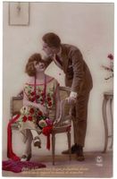 Romantik: Paar in der Stube