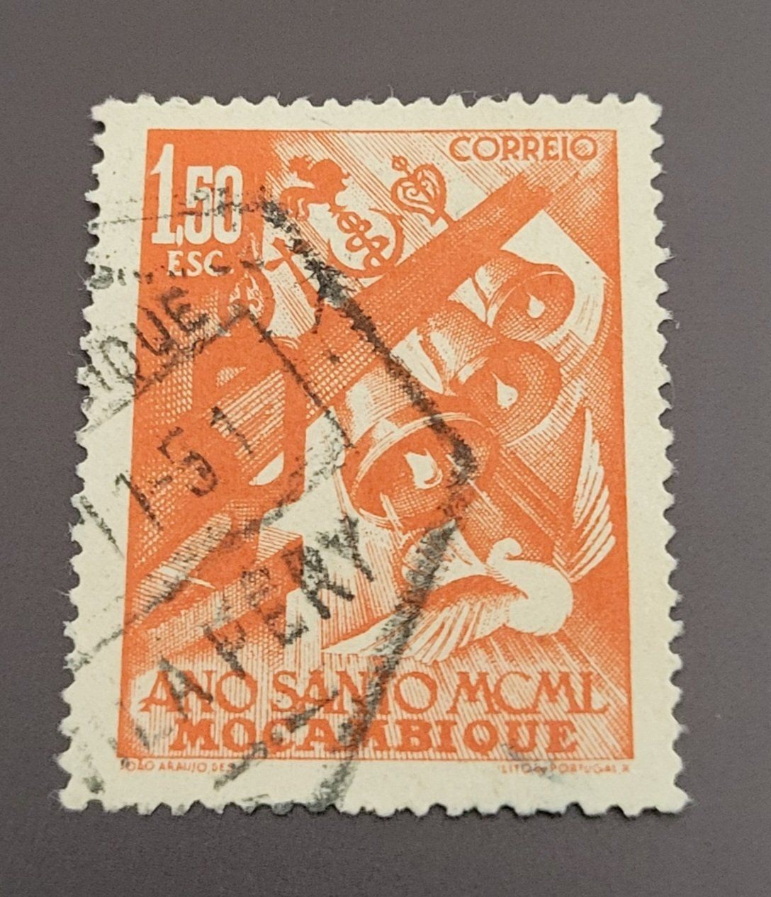Tutti i francobolli: Mosambik 1950 briefmarke – Usato da St Gallen venduto da Stampsalshobby