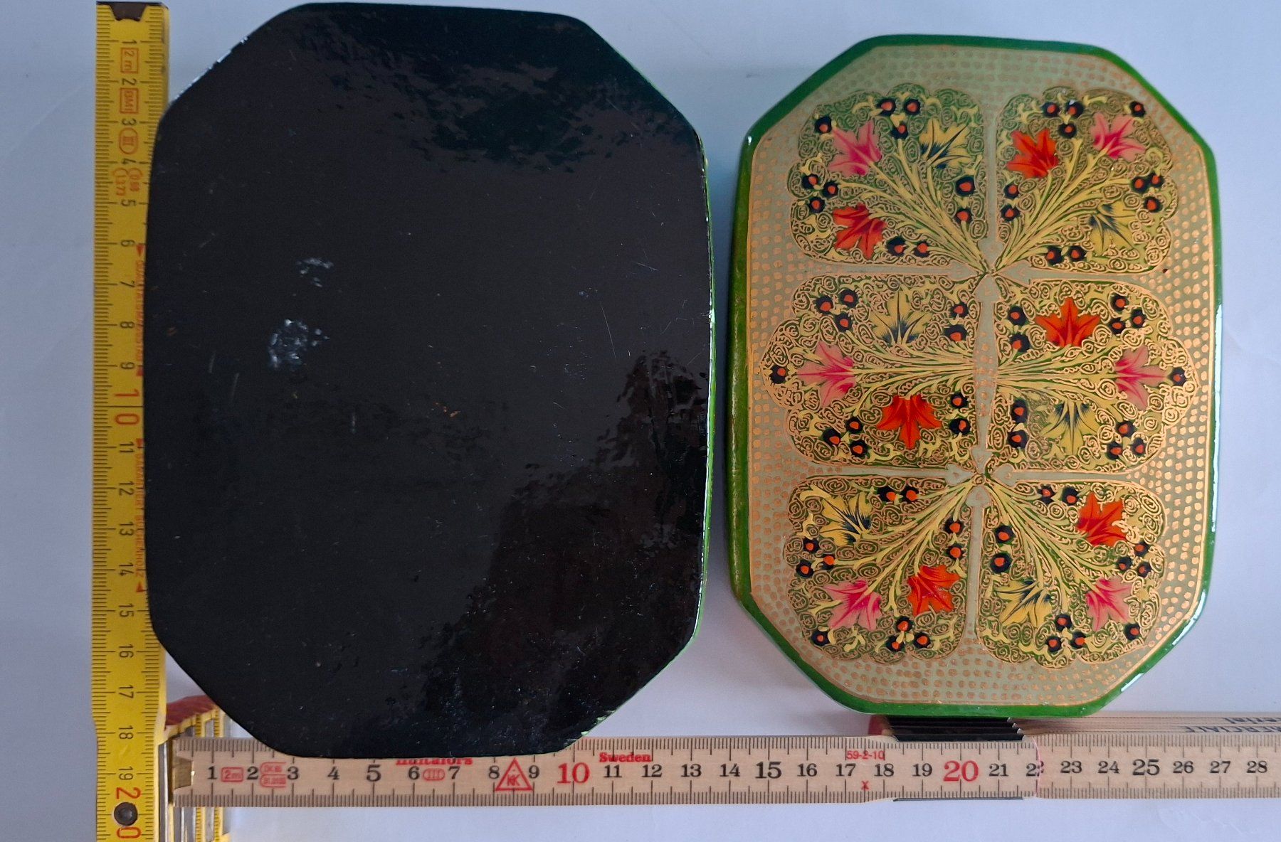 Schmuckkästen: Sehr schöne dekorative Vintage Lackschatulle – Gebraucht aus Opfikon von Diversamente 6
