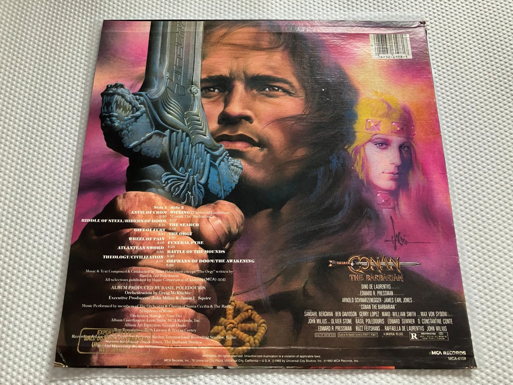 Dischi in vinile: Basil Poledouris – Usato da Aarwangen venduto da Jukebox3 2