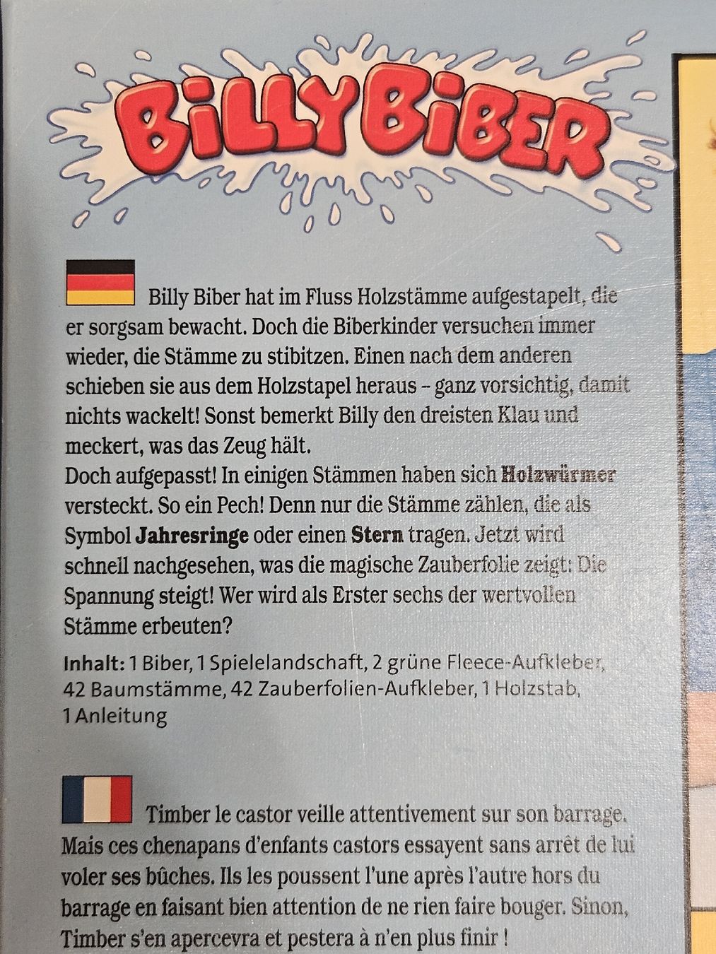 Ravensburger Giochi: Billy Biber - Ravensburger Kinderspiel – Usato da Mönchaltorf venduto da Virus79 2