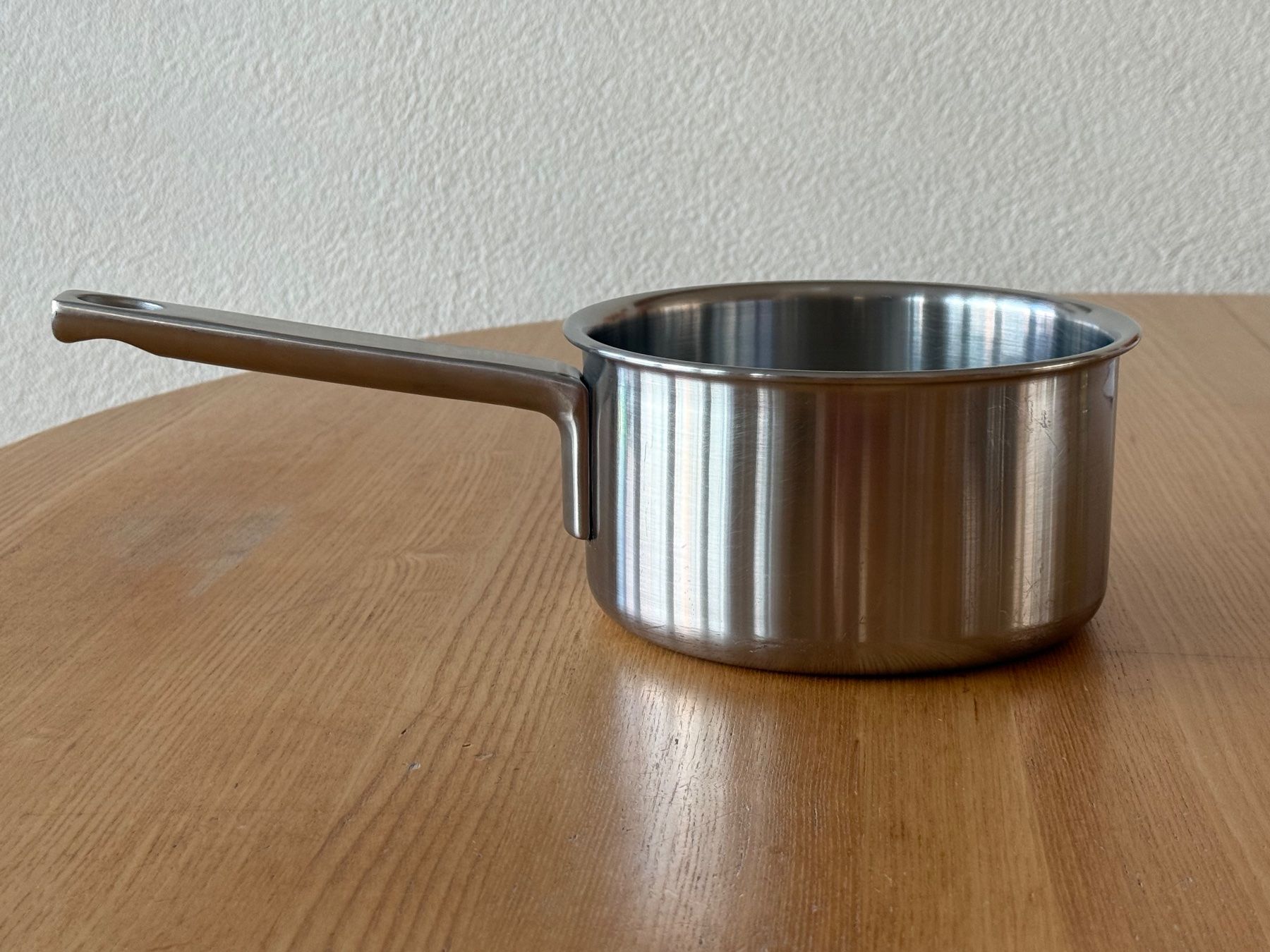 Migros Padelle: Pfanne mit Deckel, Edelstahl, 16 cm – Usato da Horgen venduto da Xhystos 3