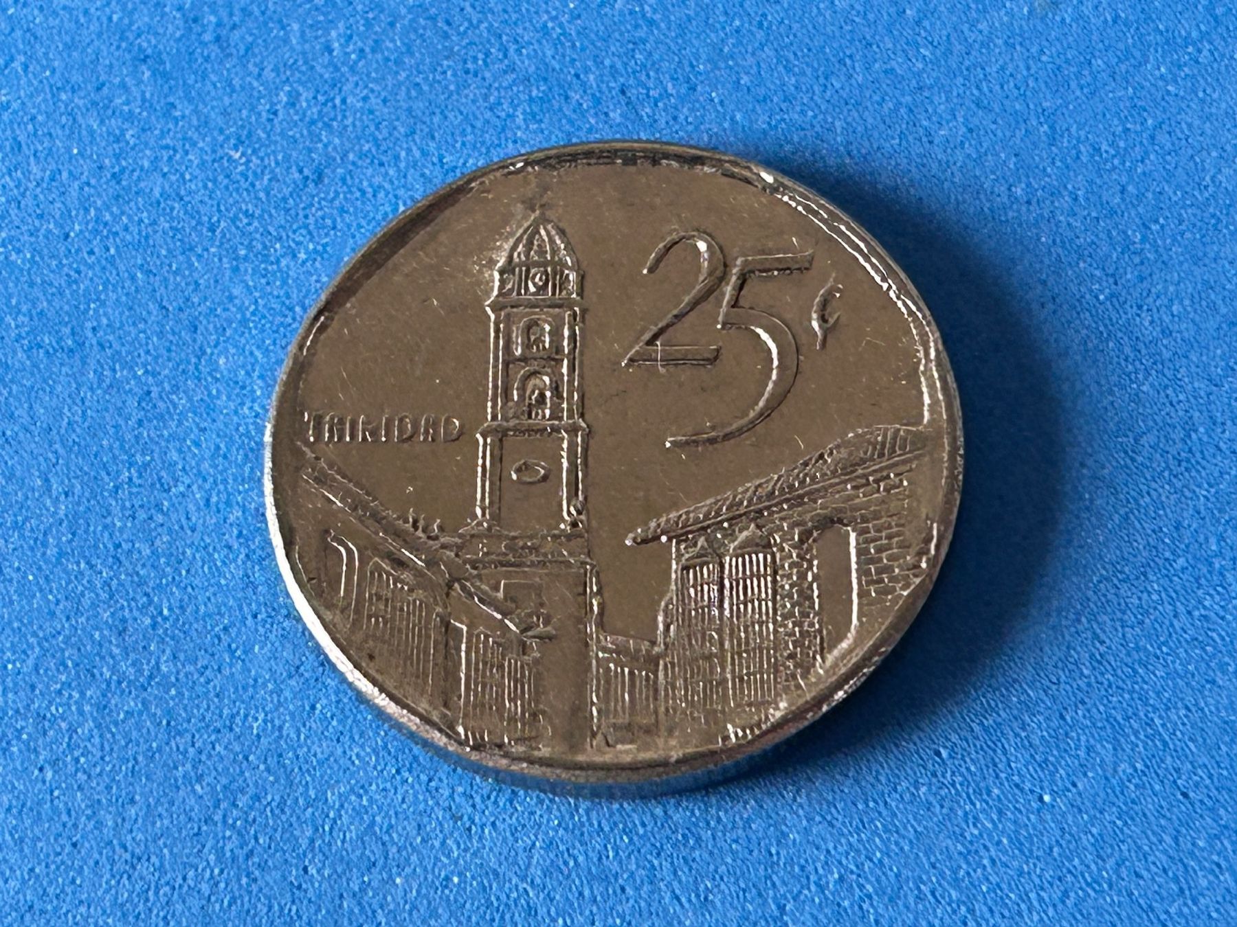Tutti le monete: Cuba - 25 Centavos 2003 – Usato da Corcelles NE venduto da AJKader 8