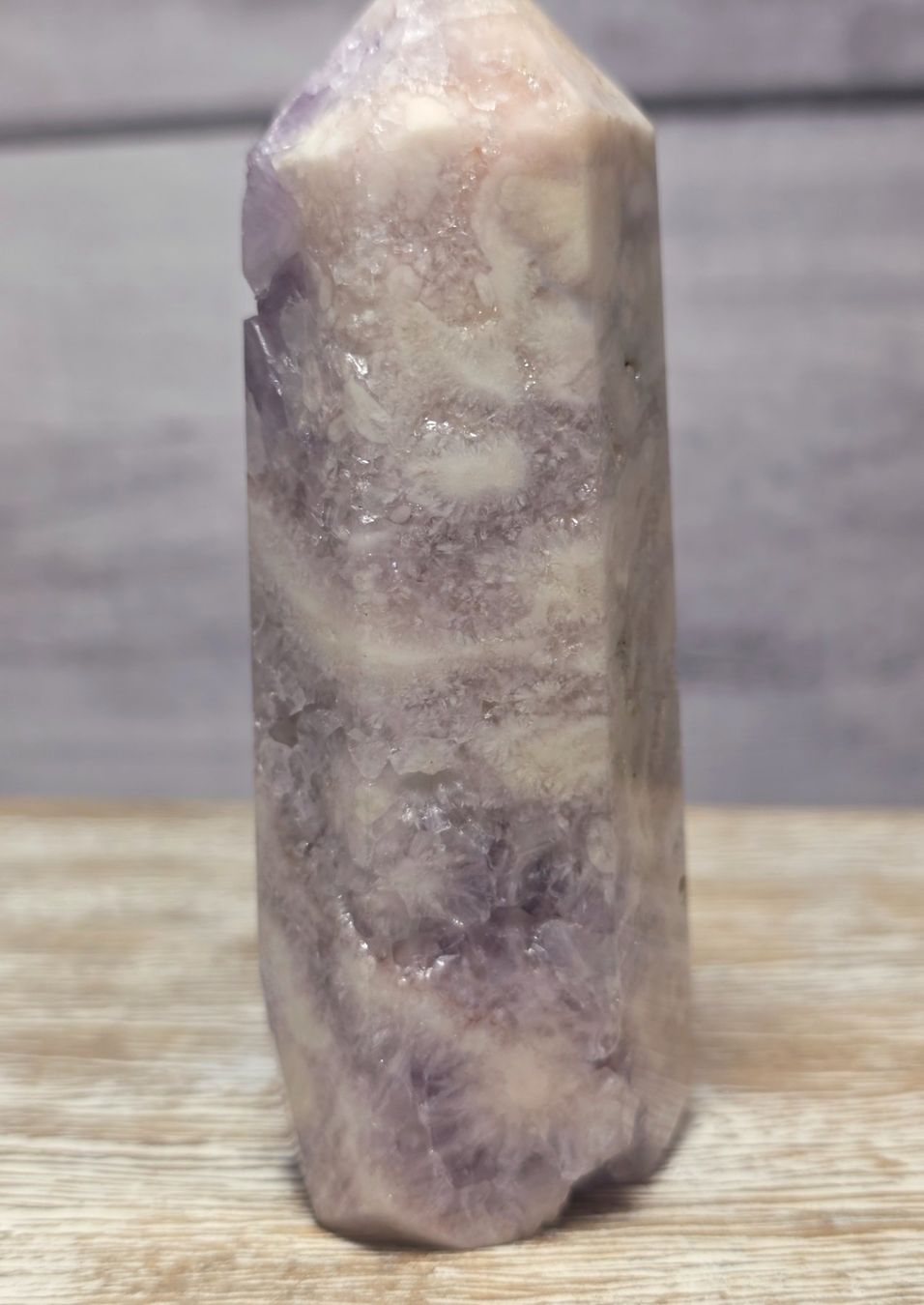 Minerali & Pietre curative: Pinker Amethyst Obelisk 182g – Nuovo e nell'imballaggio originale da Matzingen venduto da Shay_Crystalz 1