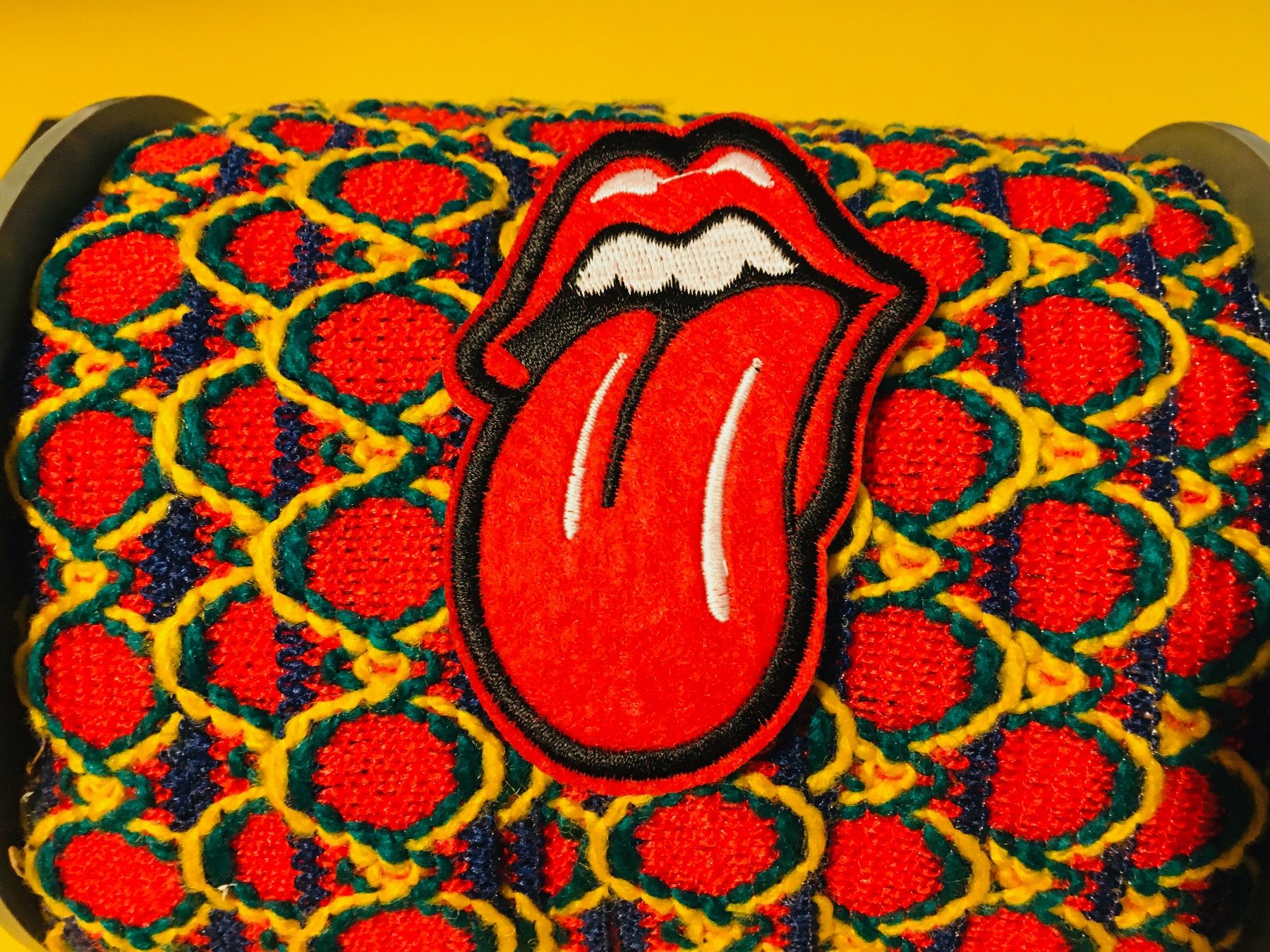 Patches: Rolling Stones Sticker Rockoff  Zunge – Gebraucht aus Rheineck von emma.gut 2