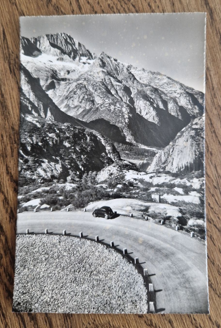 Ansichtskarten: Oldtimer auf Grimselstrasse – Gebraucht aus Ebikon von Donar50