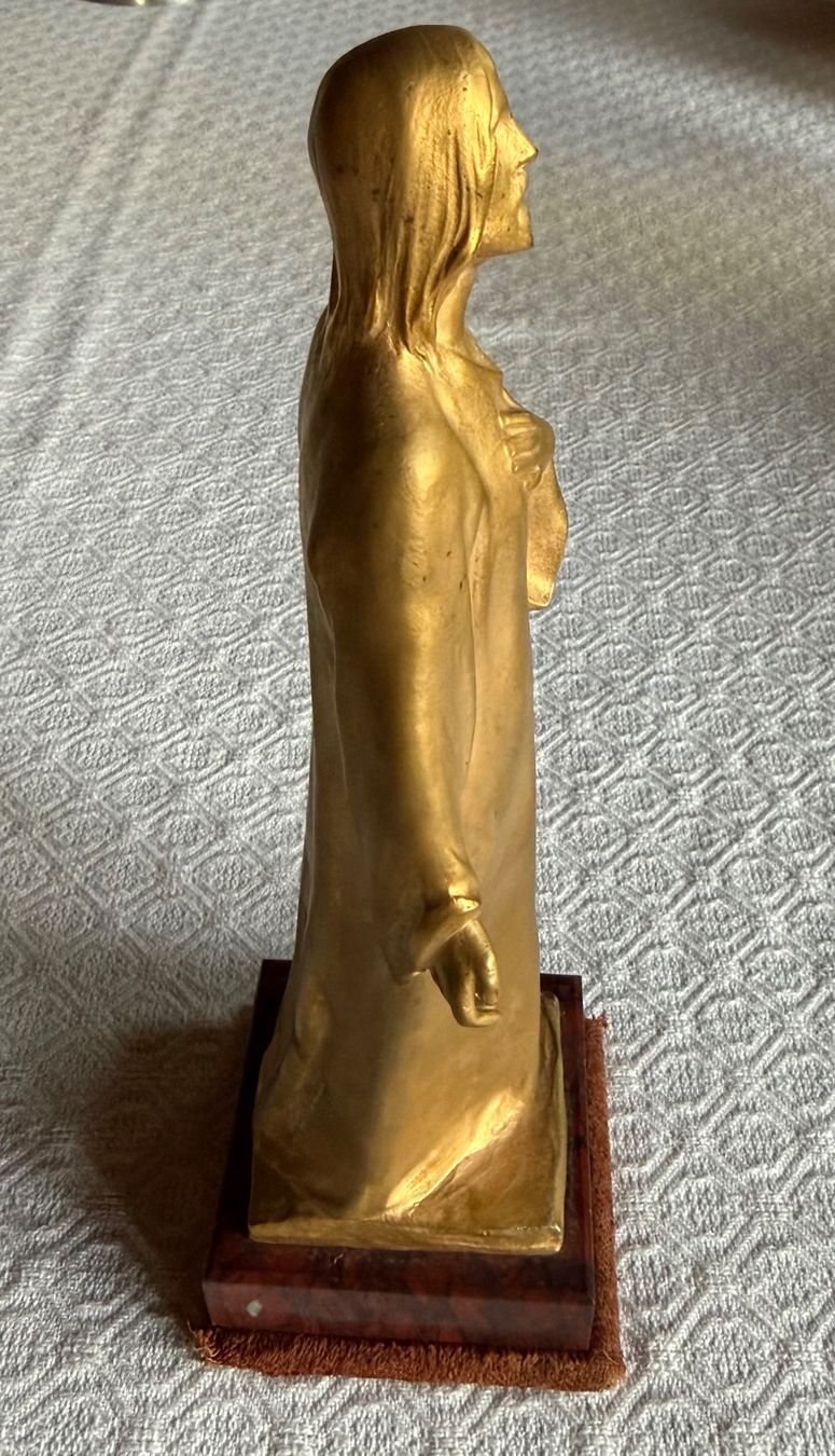 Skulpturen & Statuen: Jesus Christ, Hans Müller, Bronzestatue – Gebraucht aus Biel/Bienne von fxgindrat82 1