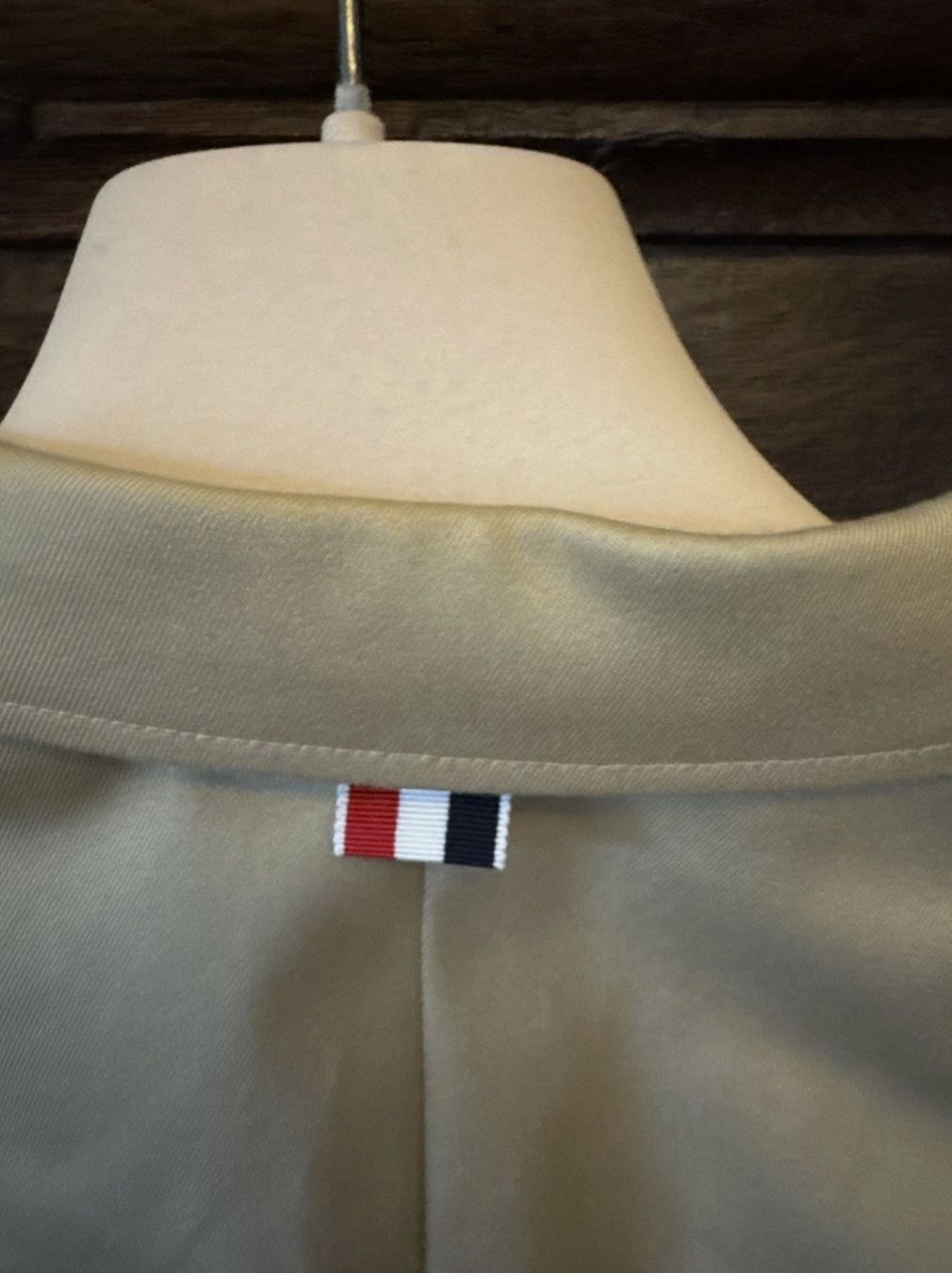 Giacche: THOM BROWNE Diagonal Unconstructed BeigeBlazer Jacket 4 / 52 – Nuovo (secondo la descrizione) da Kreuzlingen venduto da kruezbiz 5