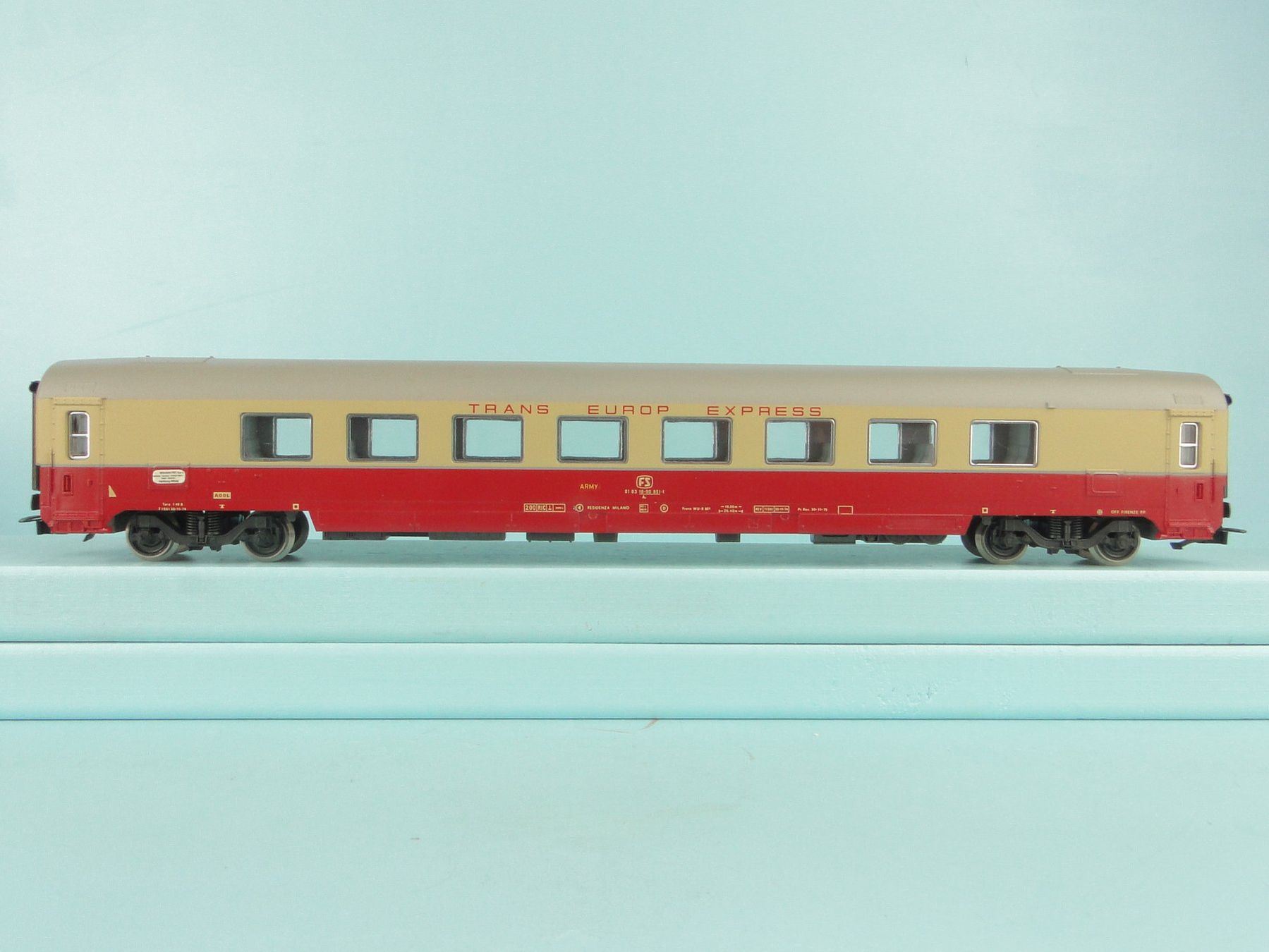 Rivarossi Modellini di ferrovie: Rivarossi H0 2557 FS TEE Salone – Usato da Bülach venduto da cann11 6
