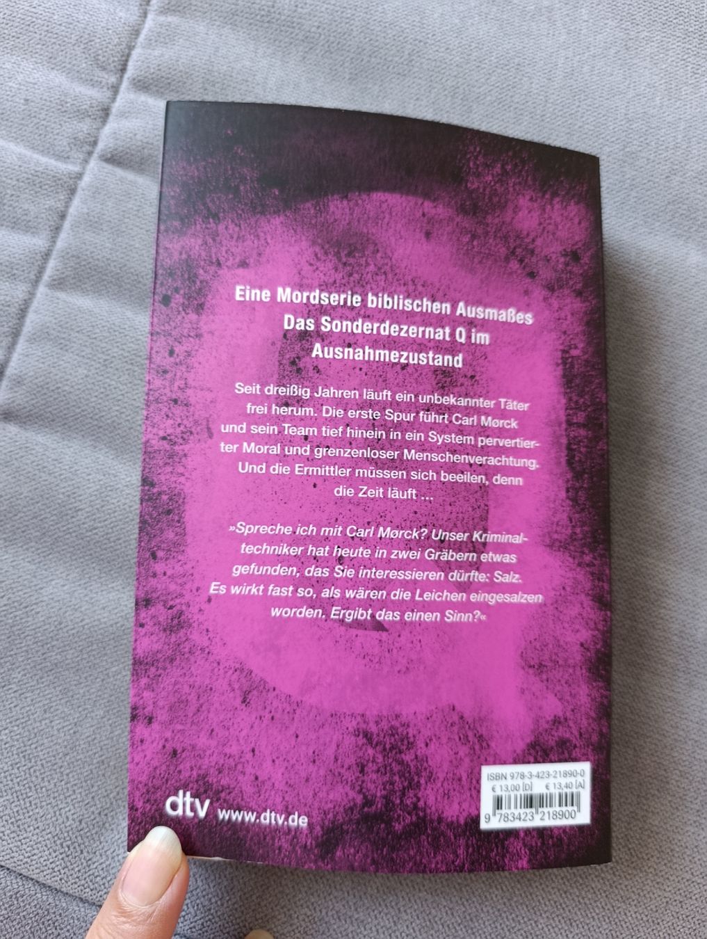 Livres: Adler Olsen NATRIUMCHLORID TOP BUCH! – D'occasion à Bellach par TORA4 1
