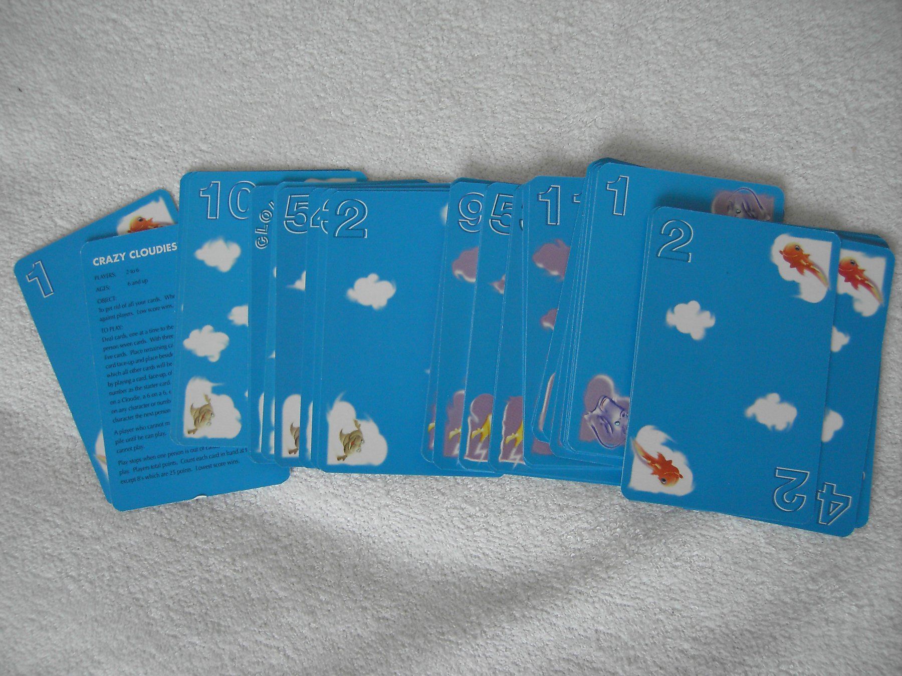 Spiele: Swissair Spielkarte Crazy Clouds – Neu und originalverpackt aus Neuhausen a/Rhf von phantong 2