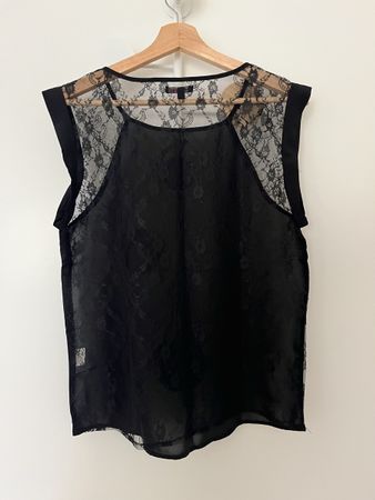 Black Lace Top