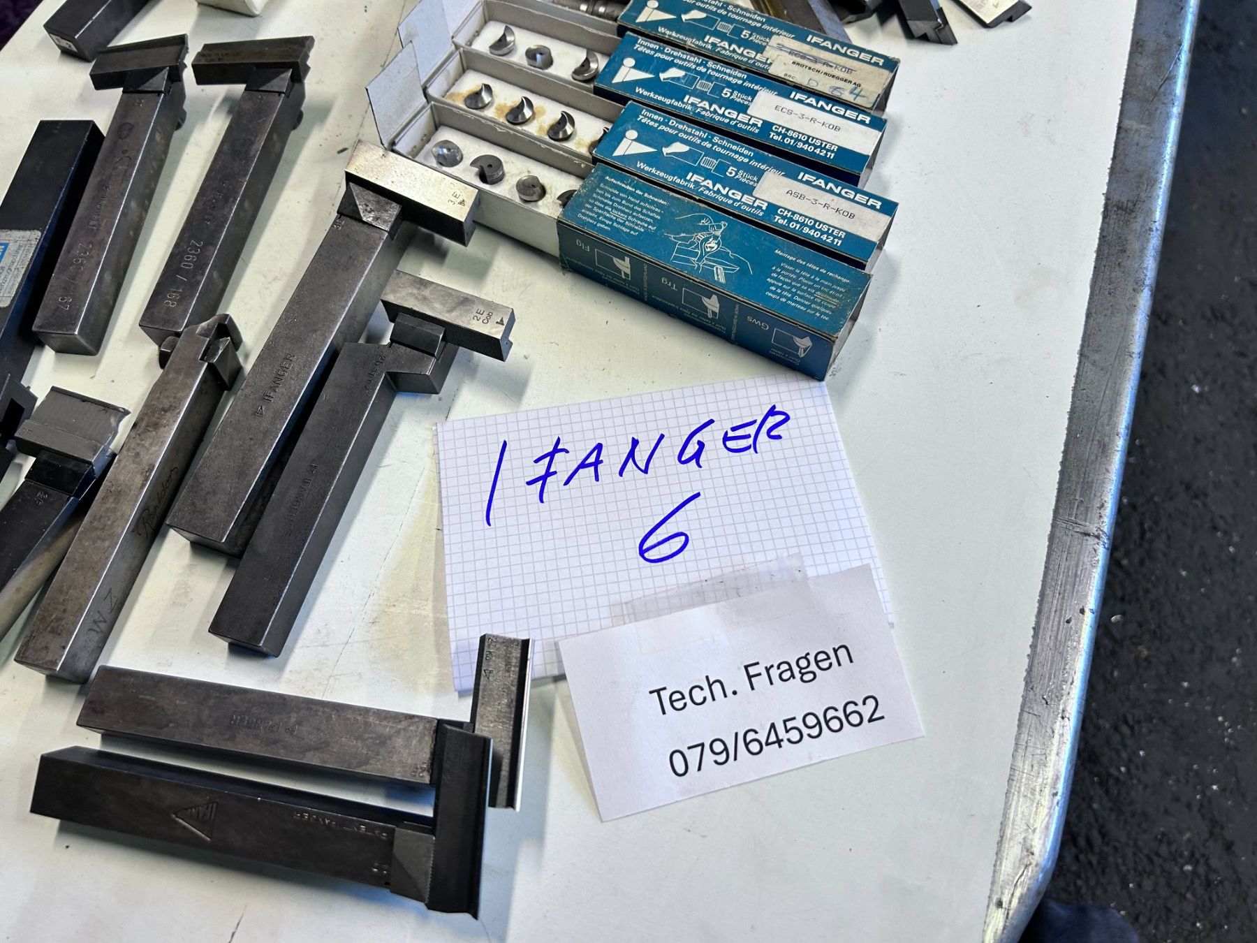 Tutte le macchine: Ifanger 6 Drehstähle – Usato da Münchenstein venduto da fransch 2