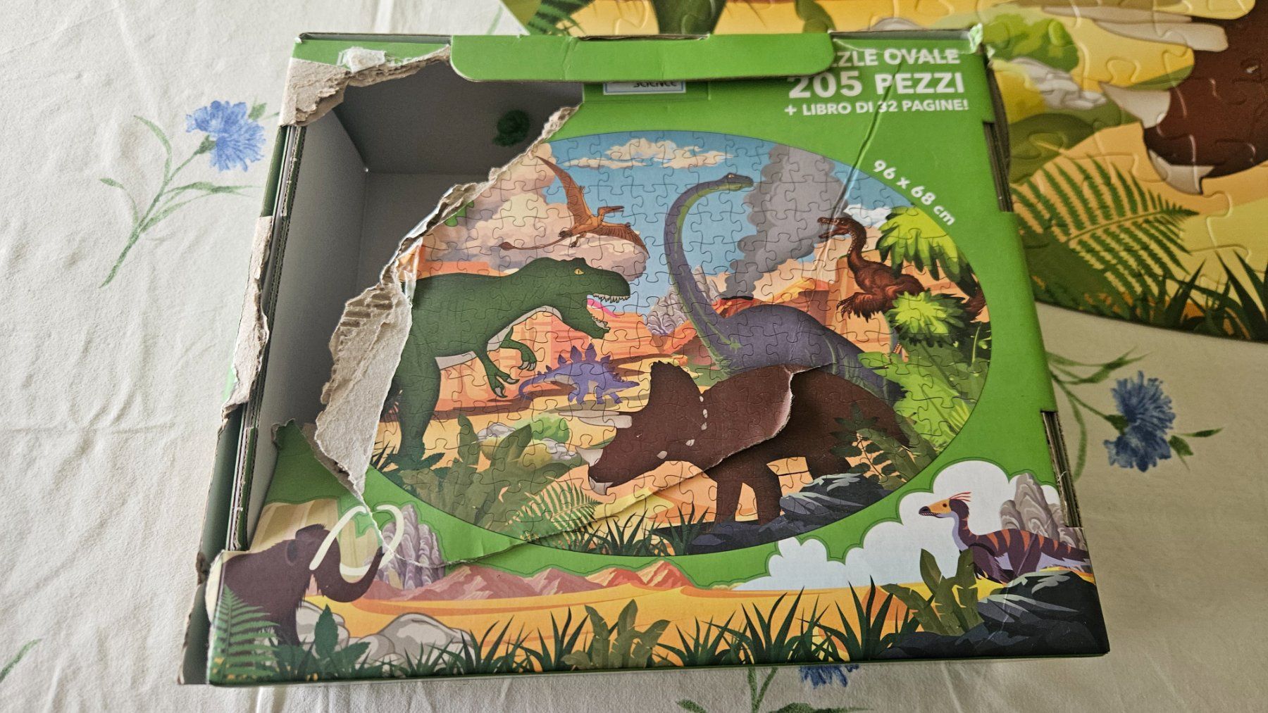 Puzzle: Puzzle ovale 205 pezzi dinosauri – Usato da Melano venduto da H-Sara 2
