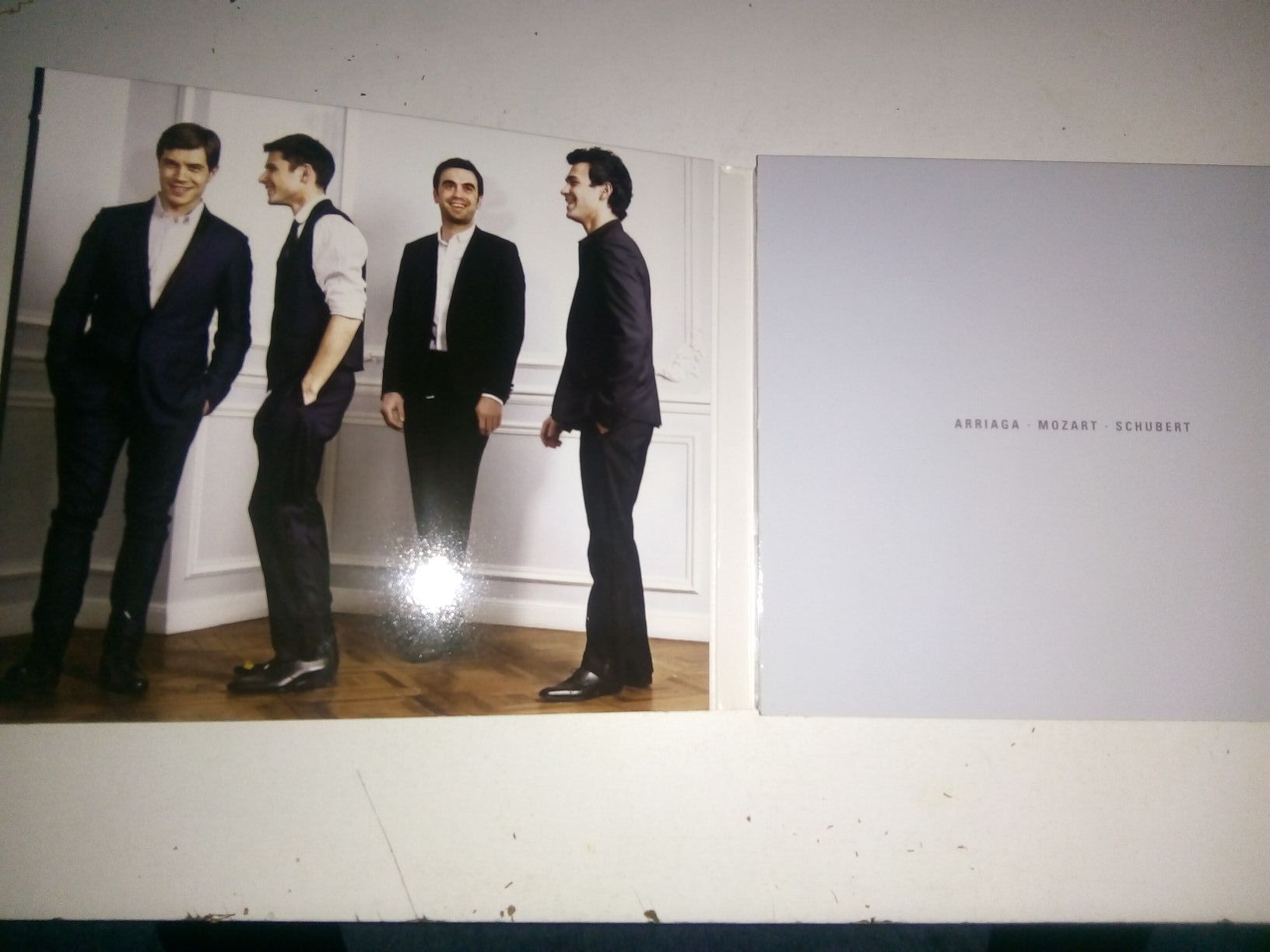 CDs: Quatuor Modigliani - Intuition: Arriaga, Mozart, Schubert – Gebraucht aus St.Gallen von elk2022 1