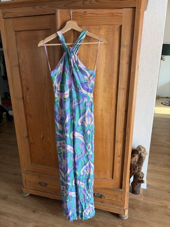 Jumpsuit lang gemustert MNG Grösse XS neuwertig