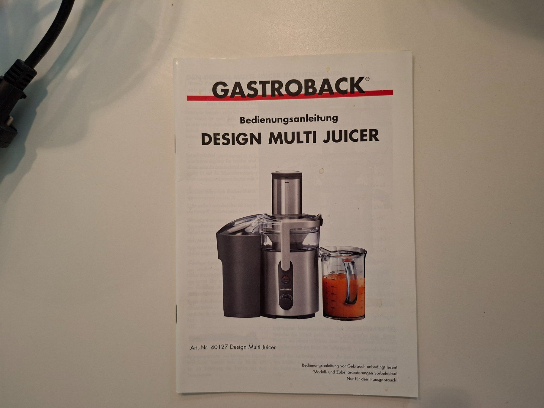Elettrodomestici da cucina: Multi Juicer u. Smoothie Set – Usato da Nesselnbach venduto da Julitiger 1