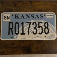 🇺🇸 U.S. Autoschild, Kansas RO17358 - ORIGINAL